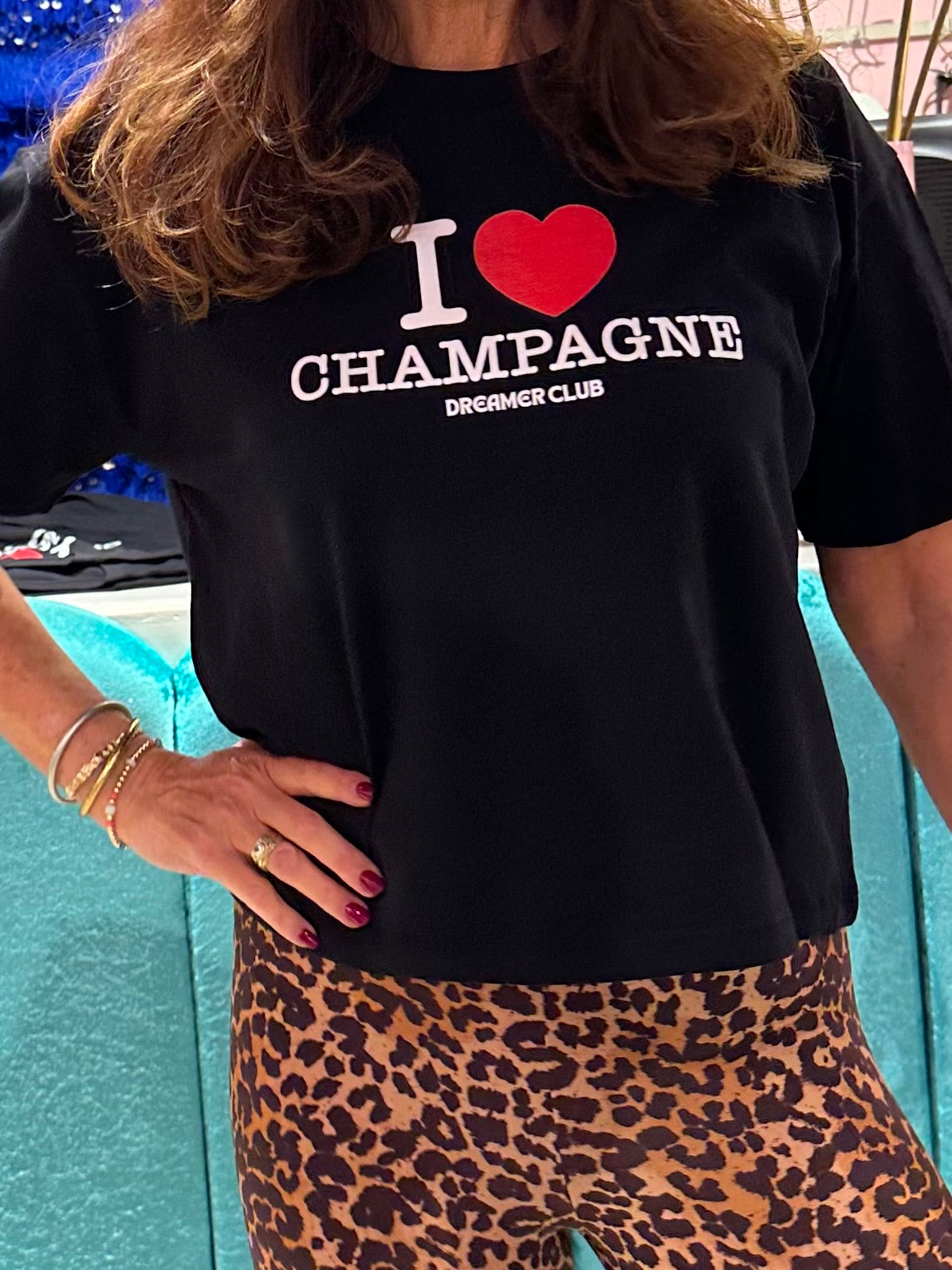 I LOVE CHAMPAGNE TEE