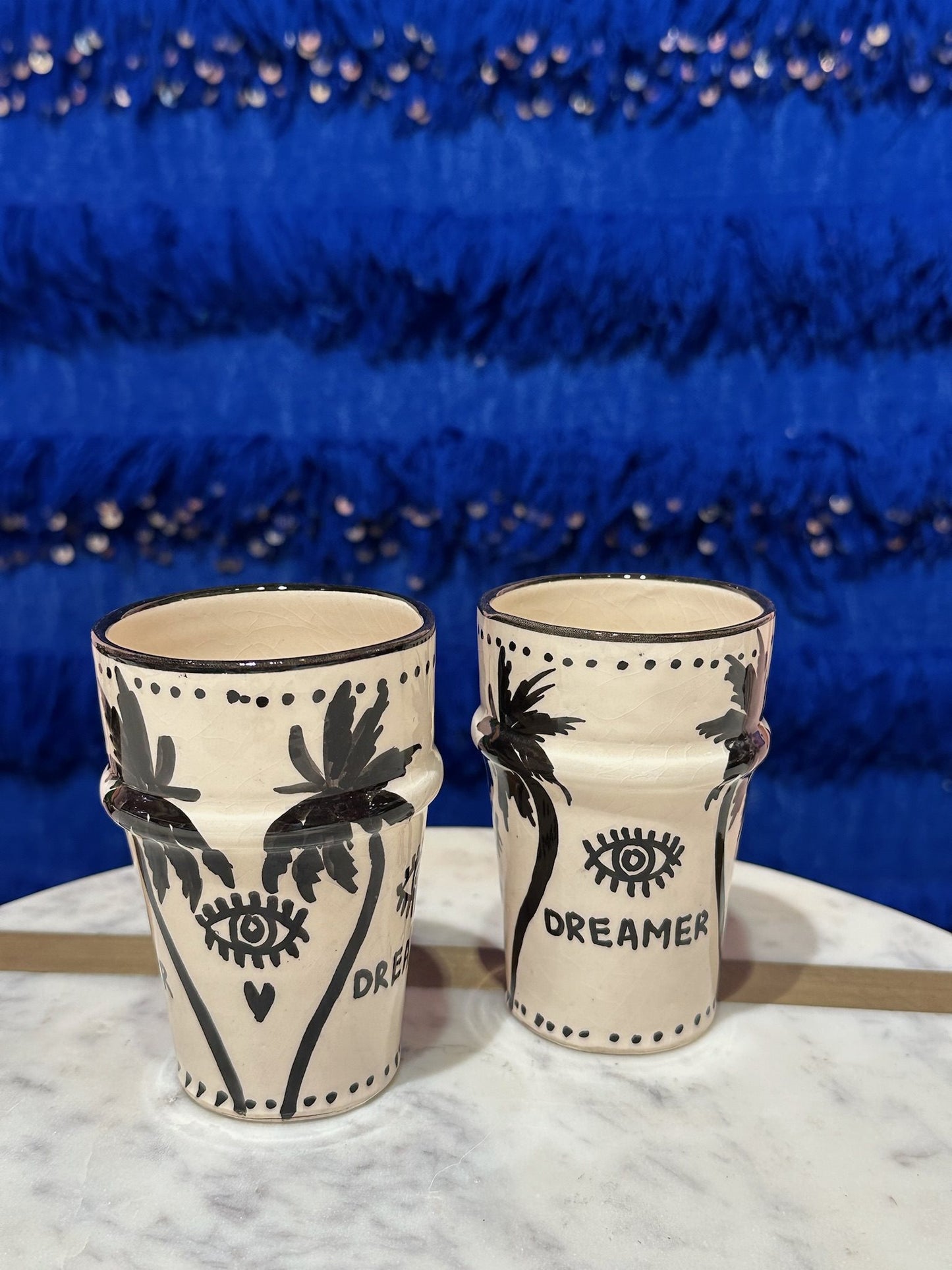Dreamer Cappucino Zwart/wit