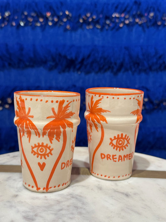 Dreamer Espresso Palm Orange