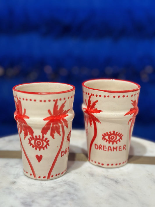 Dreamer Espresso Palm Red