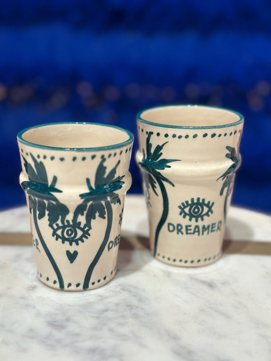 Dreamer Latte Palm Green