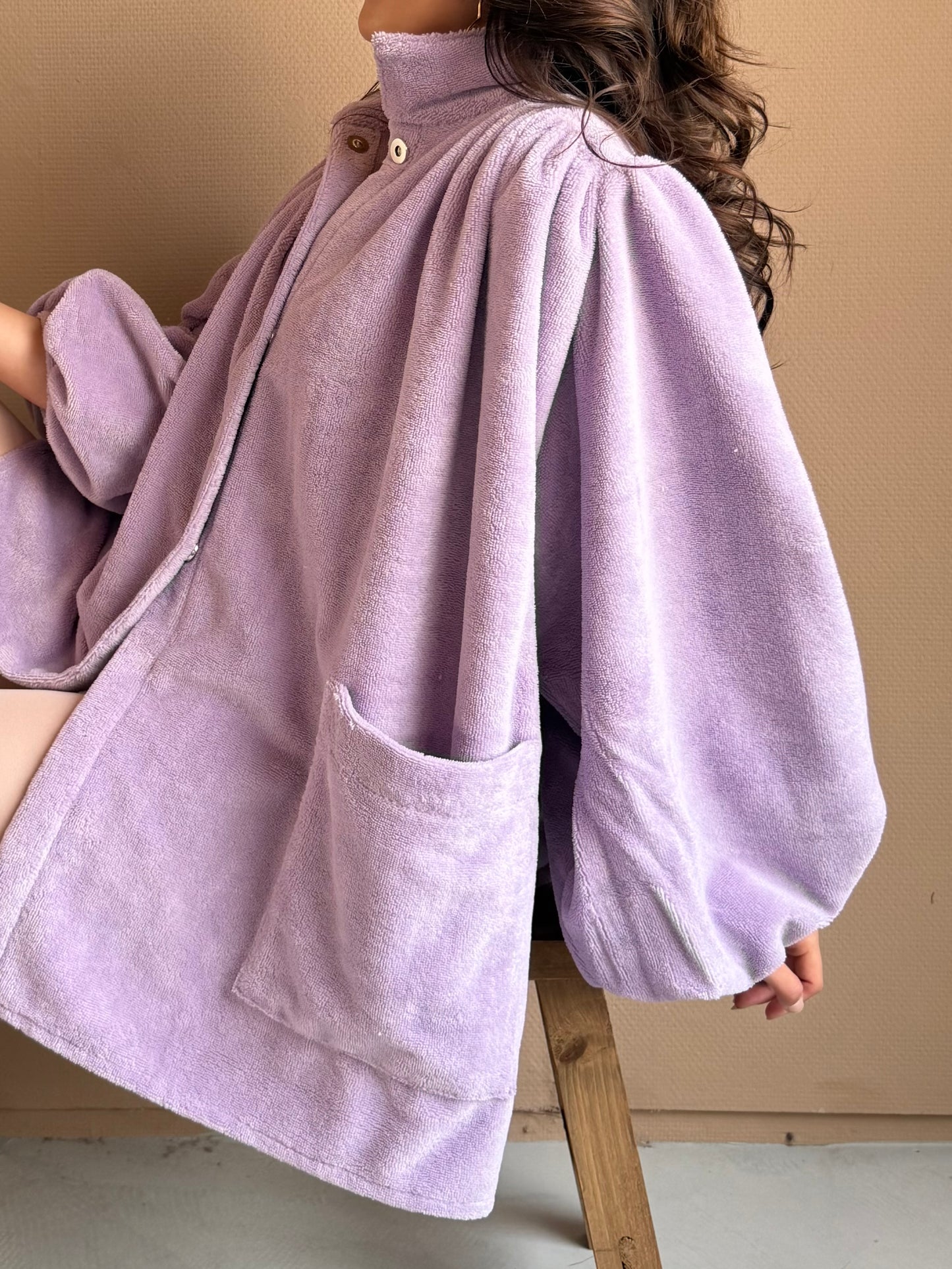 The Dreamer Chloe terry towel in Lilac