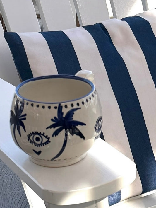 Tea Cup Large – Palm Tree