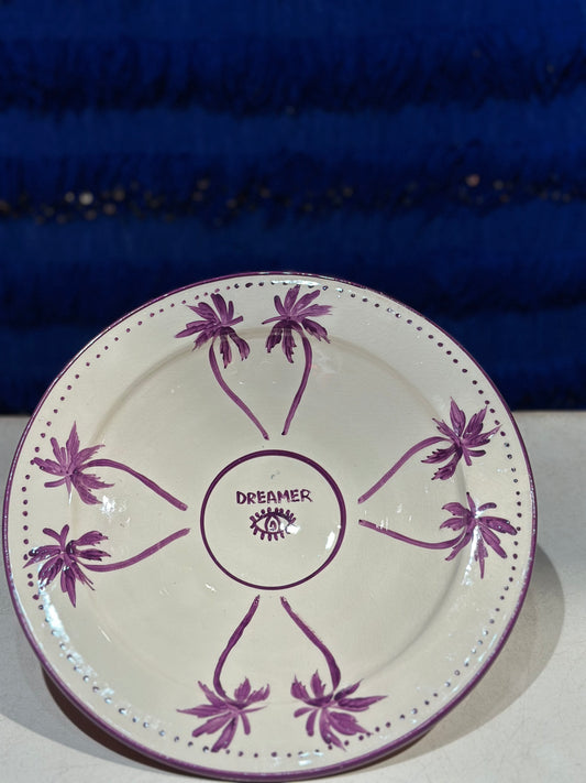 Dreamer Palmtree Salade schaal Purple