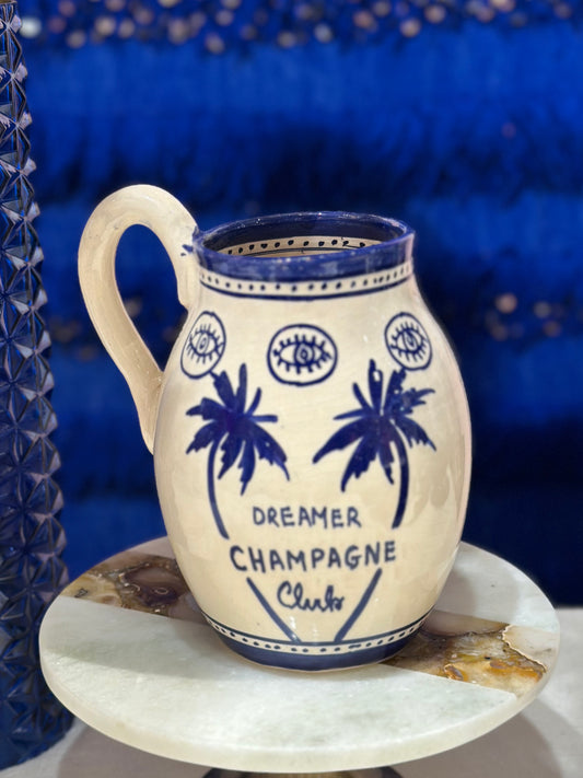 Dreamer Champagne water karaf Palmtree