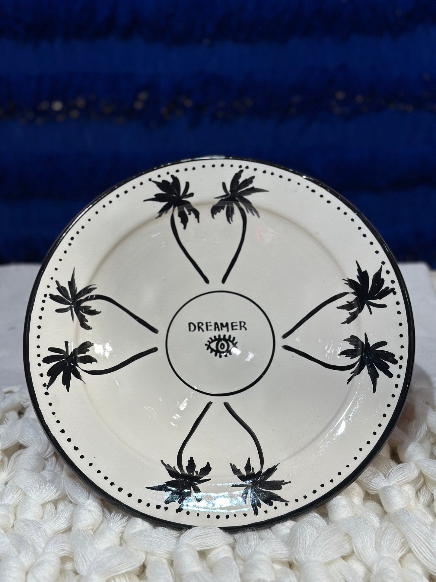Dreamer Palmtree Salade schaal Black